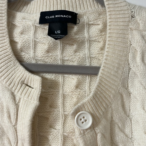 Club Monaco wool cardigan - Picture 2 of 5